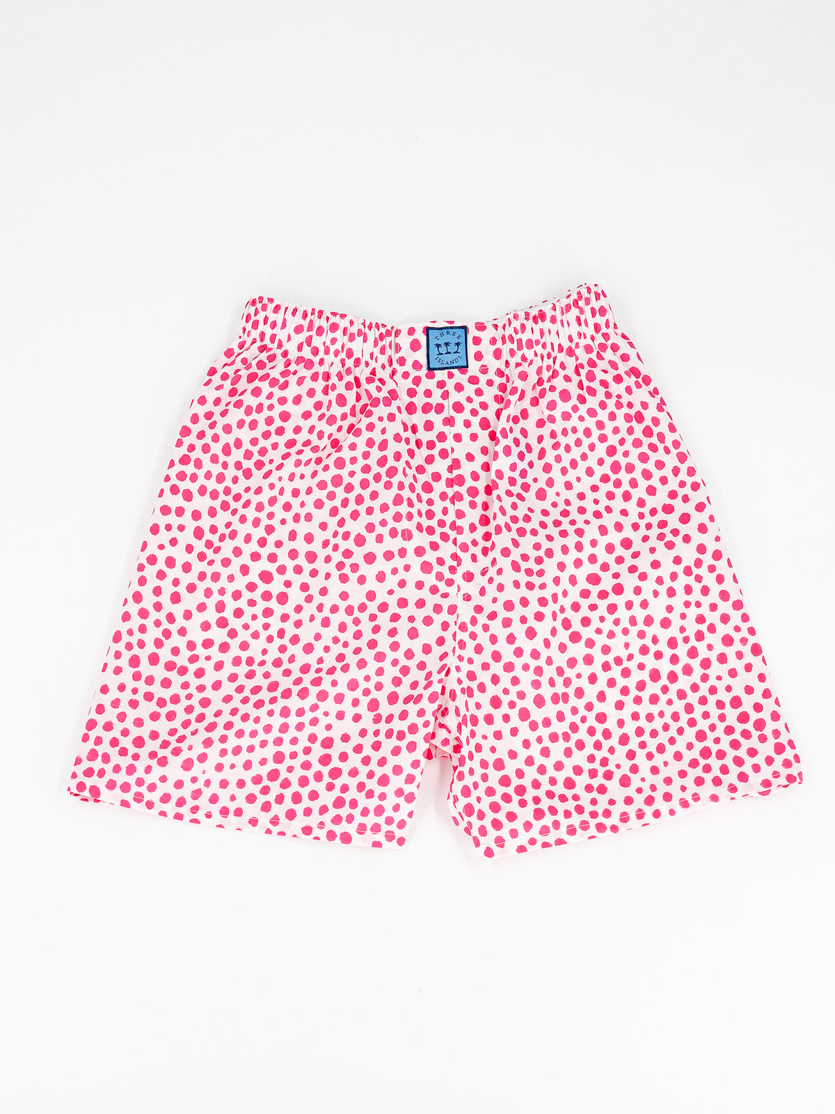 Three Islands Boxers in Little Palm Island Pink