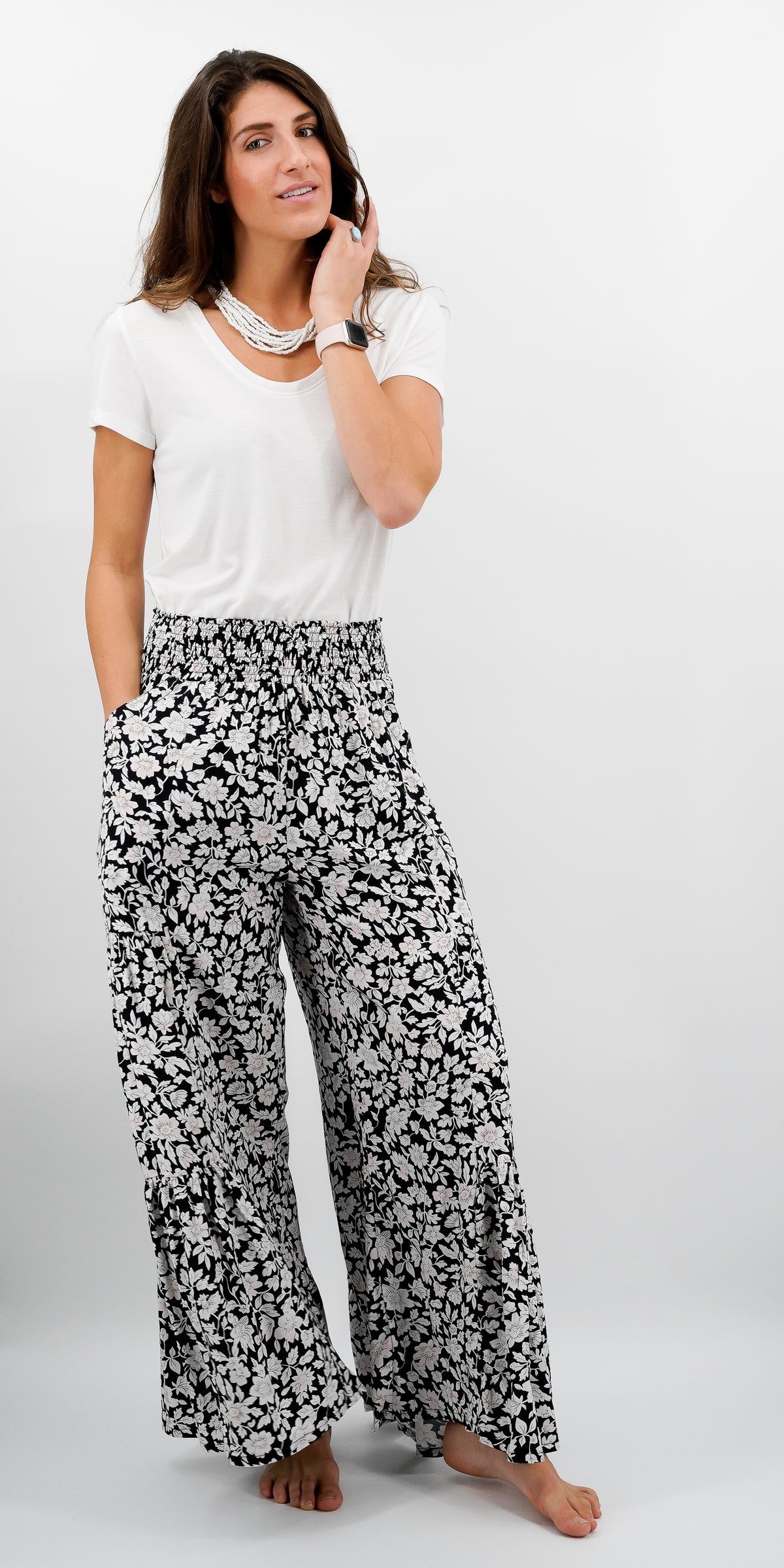 Mustique Pants in Pink Patches – Three Islands